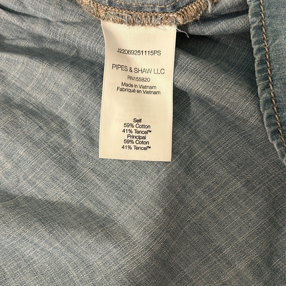 Veronica Beard Jeans Harrow Blue Dress - Picture 8 of 8
